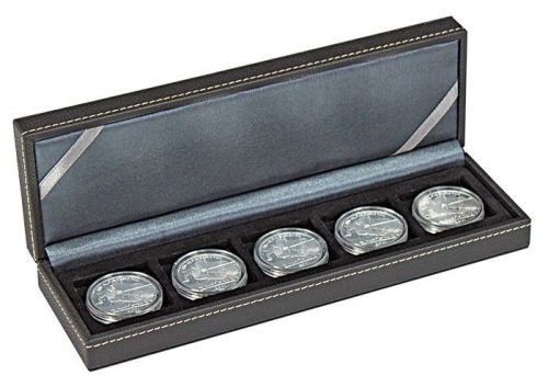 Lindner Münzkassette NERA S 2362-5 mit 5 Fächern für Münzen bis Außen-Ø 40mm Neu