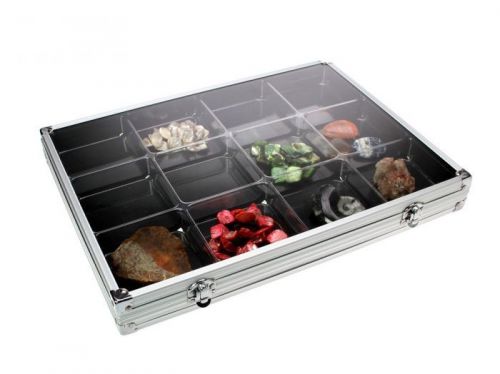 Safe Sammel-Vitrine "Alu" (für Zinnfiguren, Parfümflacons usw.) Nr. 5875 Neu