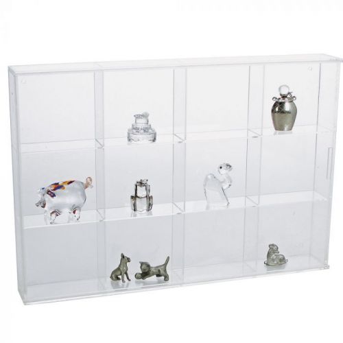 Safe Klein-Vitrine aus Acryl-Glas mit 12 Fächern à 58 x 75 x 42 mm Nr. 5258 Neu