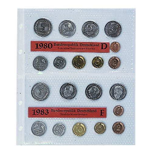 Safe Spezialblätter Coin-Compact Nr. 607 (5er Pack) Neu