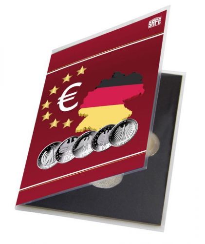 Safe Münzkarte für 5 Stück 10 oder 20 Euro Münzen. Nr. 1362 Neu