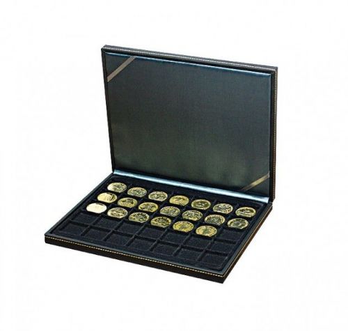Lindner Münzkassette NERA M mit schwarzer Münzeinlage 2364-2135CE Neu