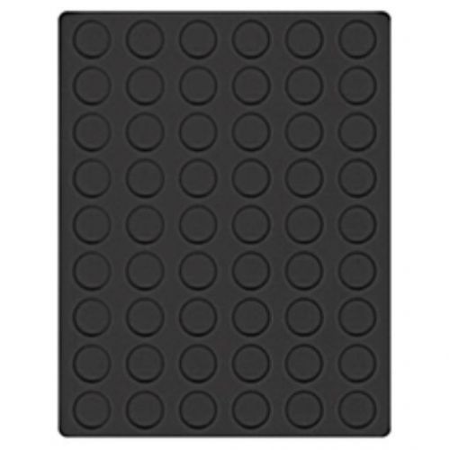 Lindner Velourseinlage Schwarz für Münzen mit Ø25,75 mm 2154CE Neu