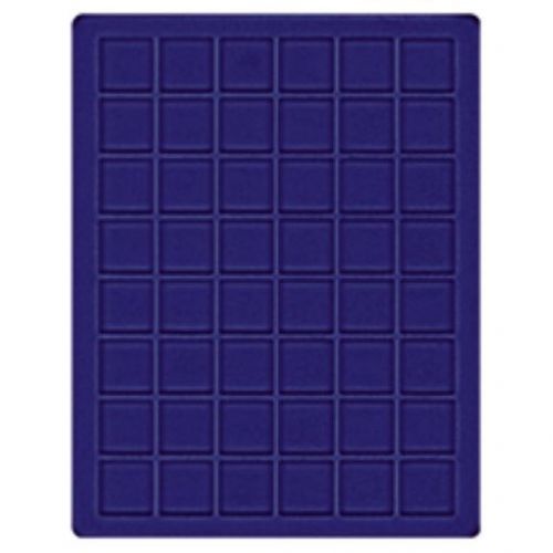 Lindner Velourseinlage Dunkelblau für Münzen/Münzkapseln bis Ø30 mm 2148ME Neu