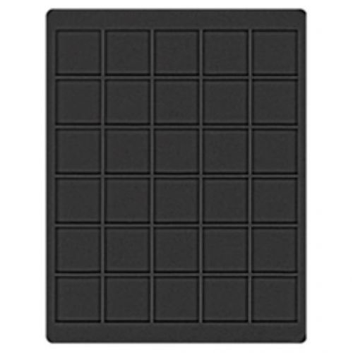 Lindner Velourseinlage Schwarz für Münzen/Münzkapseln bis Ø38 mm 2115CE Neu