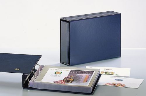 Safe Ringbinder Blau Compact Quer Nr. 7990, ohne Inhalt Neu