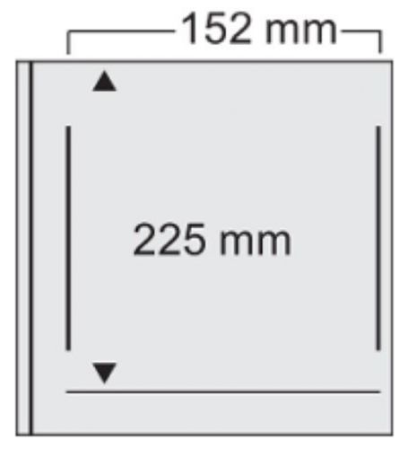 Safe Ergänzungsblätter Transparent für A5-Formate Nr. 526 (5er Pack) Neu