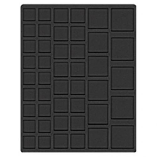 Lindner Velourseinlage Schwarz für Münzen bis Ø24, 28, 39 und 44 mm 2145CE Neu
