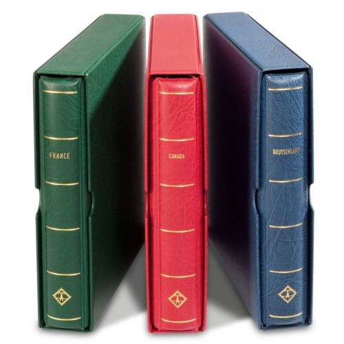 Leuchtturm Klemmbinder o. Kassette Blau Deutschland Bundesrepublik neuwertig