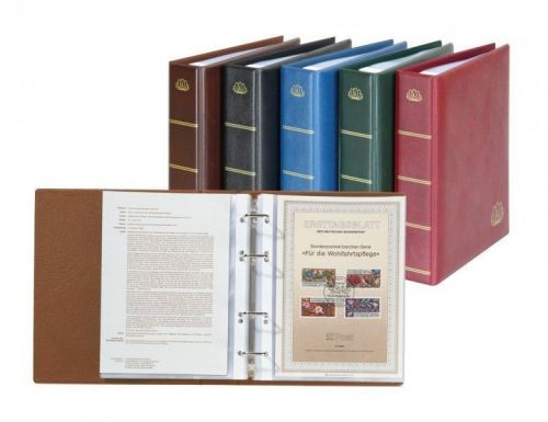 Lindner ETB-Album Blau Lotos 5600-B Neu