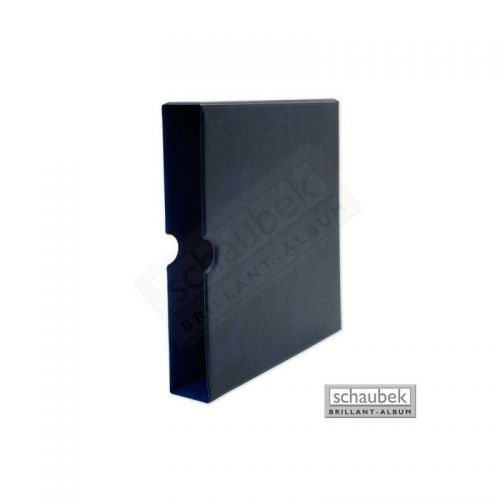 Schaubek Genius Kassette / Schuber Blau ks2073 Neu