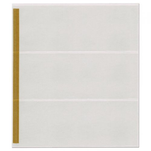Schaubek Folienblatt SBL 3 Streifen, 5 Blatt fo-SBL10 Neu