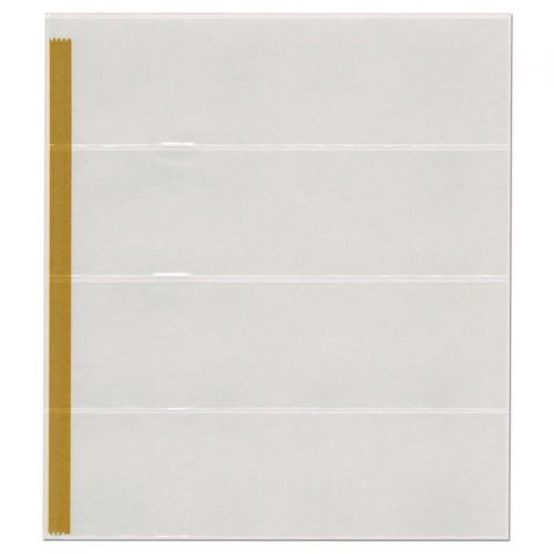 Schaubek Folienblatt SBL 4 Streifen, 5 Blatt fo-SBL12 Neu