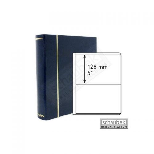 Schaubek FDC-Album Blau "Uniflex" mit 20 Hüllen a-rb2033/FDC Neu