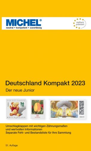 Michel Katalog Deutschland Kompakt 2023 Neu