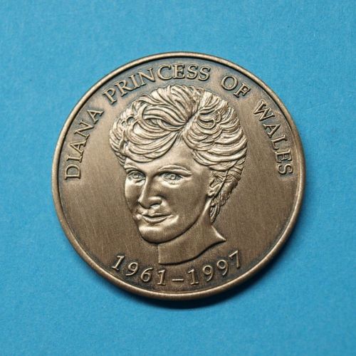 Bronzemedaille Lady Diana Princess of the Hearts