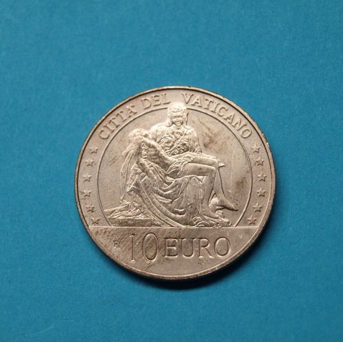 Vatikan 2020 10 Euro "Die Pieta" ST