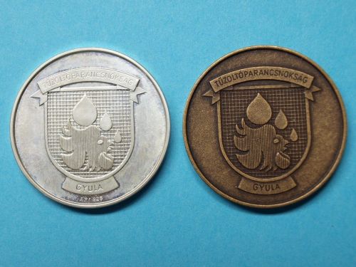 Ungarn 1993 2 Medaillen Silber+Bronze Jubiläum internationale Sternfahrt