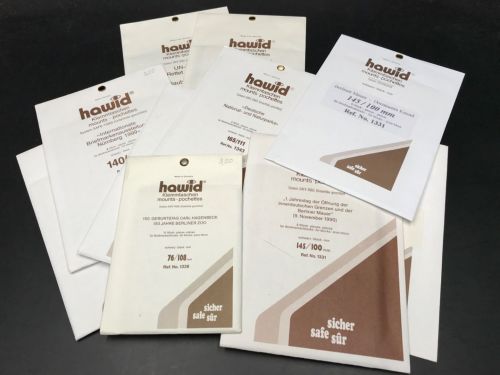 Hawid Blockstreifen Schwarz 10 Packungen in versch. Größen Restposten! Neuware