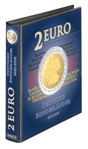 Lindner Ringbinder Karat Deutsche Bundesländer 2023-2038 1114R, ohne Inhalt Neu
