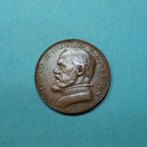 Bayern 1913 5 Mark Motivprobe Ludwig III.