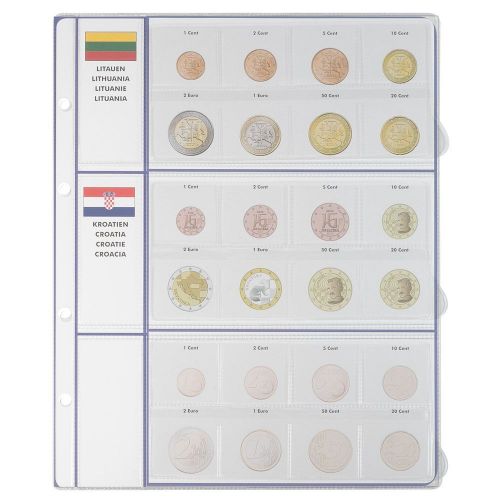Lindner Vordruckblatt Euro Collection 8450-42 Neu