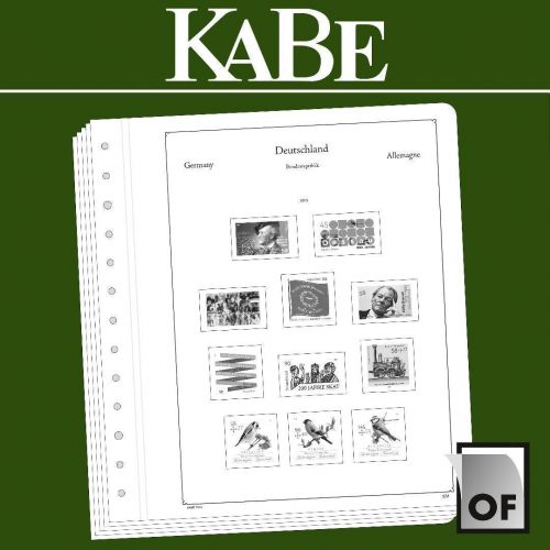 KABE Amerikanische und Brit. Zone 1945-1949 Vordrucke OF 301604 Neu