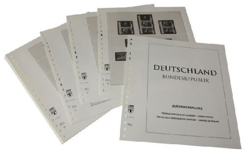 Lindner-T Bund Zusammendrucke 1951-1994 Vordrucke 120BZ Neuware