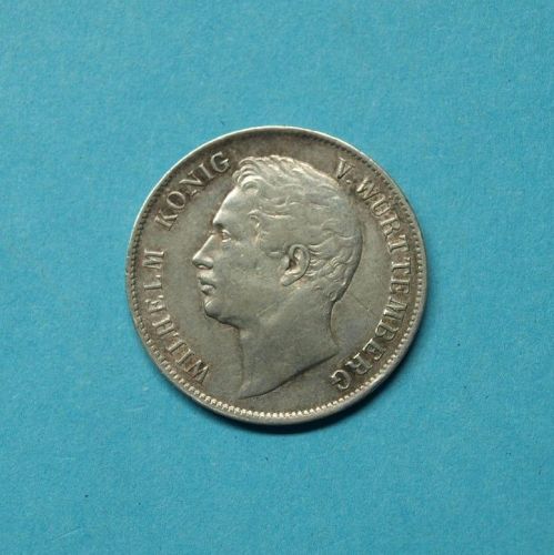 Württemberg 1840 1 Gulden Wilhelm