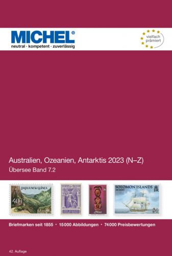 Michel Katalog Australien, Ozeanien 2023 Band 2 ÜK 7/2 6126 Neu