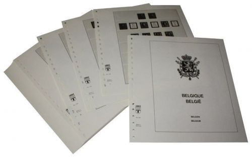 Lindner-T Belgien 1981-1989 Vordrucke 127-81 Neuware