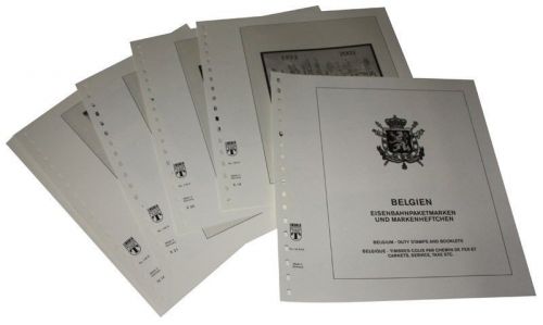 Lindner-T Belgien Markenheftchen 2016-2022 Vordrucke 126R-16 Neuware
