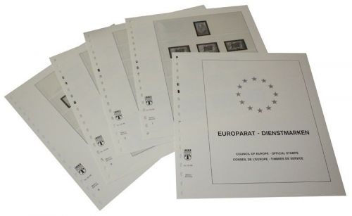 Lindner-T Frankreich Europarat-Dienstmarken 1958-2016 Vordrucke 132RE Neuware