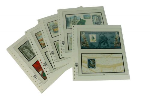 Lindner-T Frankreich Souvenirblocks 2009-2011 Vordrucke 132-09B Neuware