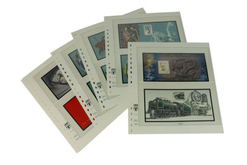 Lindner-T Frankreich Souvenirblocks 2012-2013 Vordrucke 132-12B Neuware