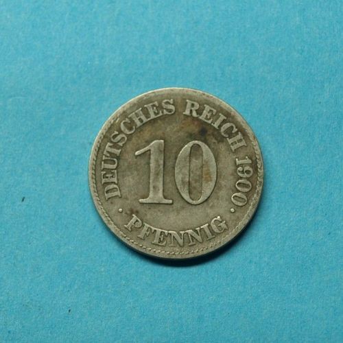 Deutsches Reich 1900 E 10 Pfennig großer Adler
