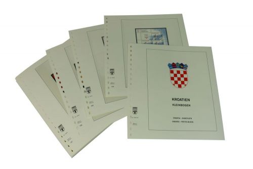 Lindner-T Kroatien Kleinbogen 2018-2019 Vordrucke 168K-18 Neuware