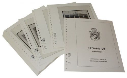 Lindner-T Liechtenstein Kleinbogen 1983-1984 Vordrucke 179-83 Neuware