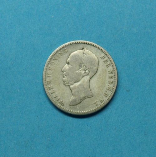 Niederlande 1849 25 Cent Willem II.