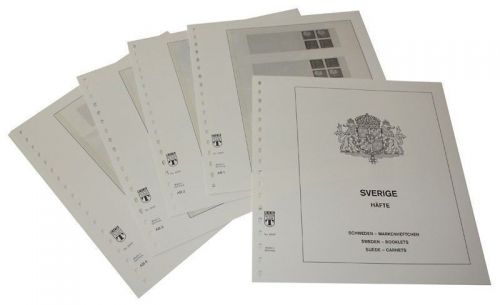 Lindner-T Schweden Markenheftchen 2007-2019 Vordrucke 254P-07 Neuware