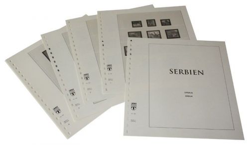 Lindner-T Serbien 2016-2021 Vordrucke 196-16 Neuware