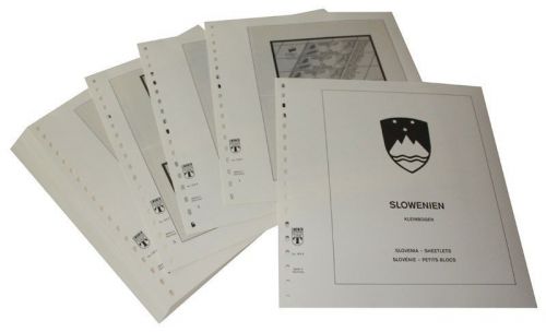 Lindner-T Slowenien Kleinbogen 2008-2014 Vordrucke 169K-08 Neuware