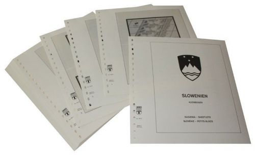 Lindner-T Slowenien Kleinbogen 2015-2018 Vordrucke 169K-15 Neuware