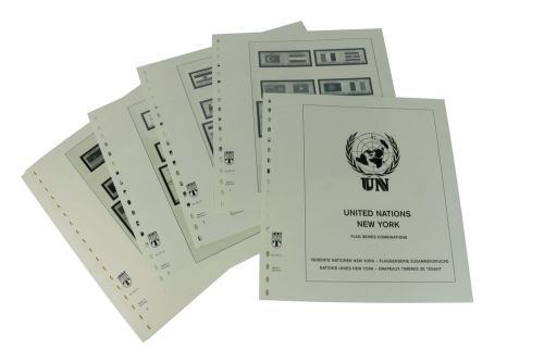 Lindner-T Uno New York Flaggenserie Zdr. 1980-2020 Vordrucke 601Z Neuware