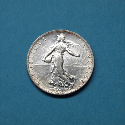 Frankreich 1917 2 Francs Säerin
