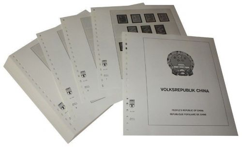 Lindner-T China / Volksrepublik 1992-1996 Vordrucke 159-92 Neuware