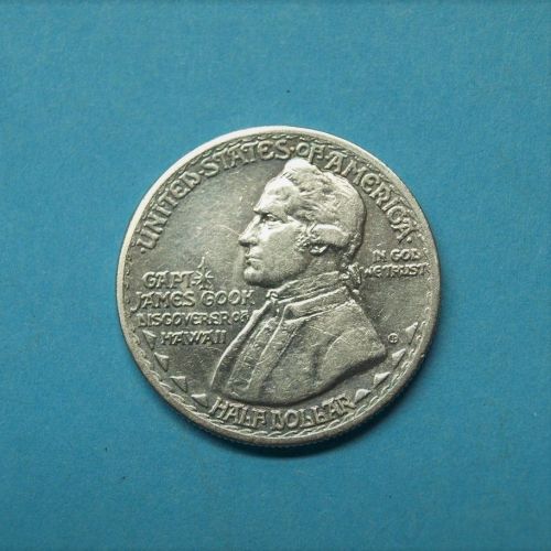 USA 1928 1/2 Dollar 150 Jahre Wiederentdeckung Hawaiis