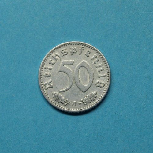 Deutsches Reich 1935 J 50 Reichspfennig Aluminium