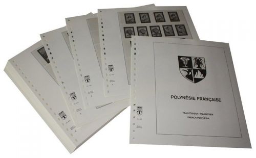 Lindner-T Französisch Polynesien 1958-1983 Vordrucke 442 Neuware