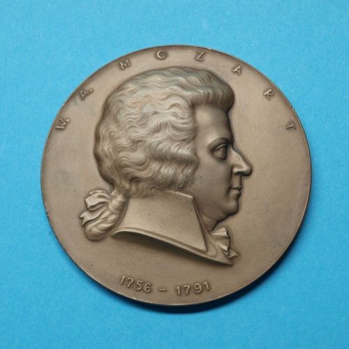 Bronzemedaille Wolfgang A. Mozart